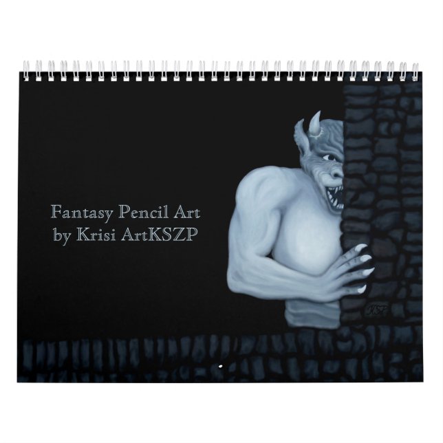 Fantasy Pencil av Krisi ArtKSZP Kalender (Omslag)