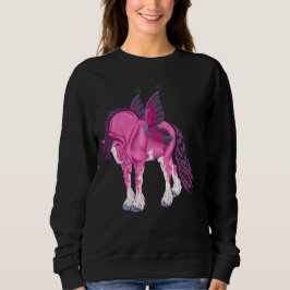 Fantasy Pixie Fairy Clydesdale Horse Tee Shirt