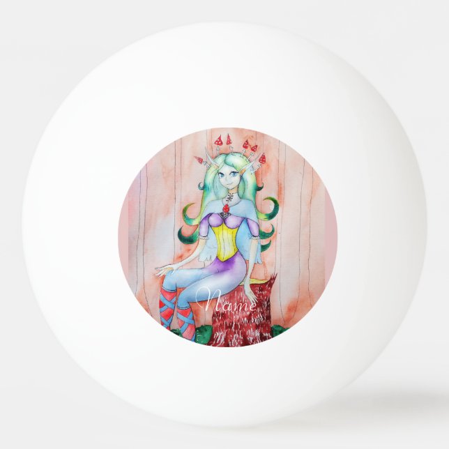 Fantasy Pixie Fairy Thunder_Cove Pingisboll (Framsidan)
