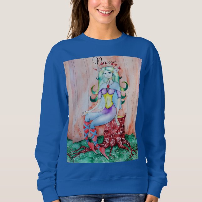 Fantasy Pixie Fairy Thunder_Cove T Shirt (Framsida)