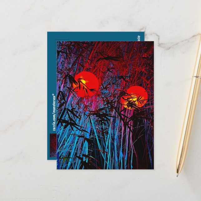 Fantasy Postkort Vykort (Fram/Back In Situ)