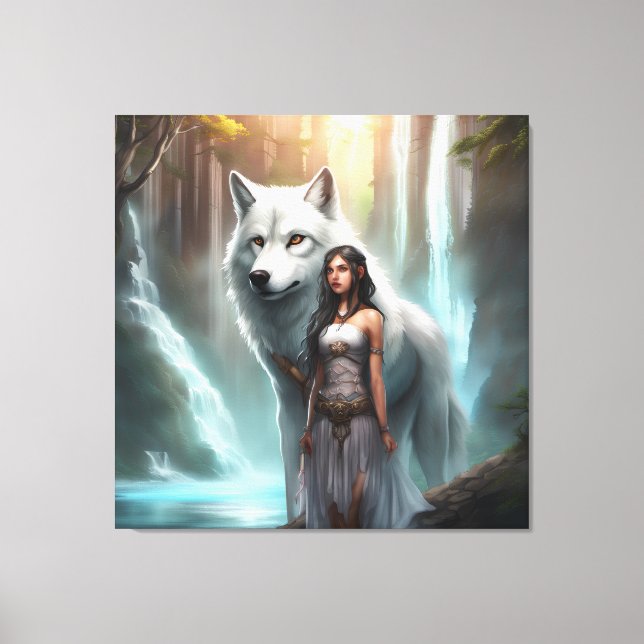 Fantasy - Premium Wrapped Canvas (glapp) (Framsida)