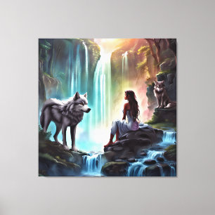Fantasy - Premium Wrapped Canvas (glapp)
