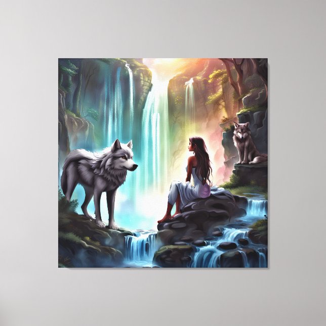 Fantasy - Premium Wrapped Canvas (glapp) (Framsida)