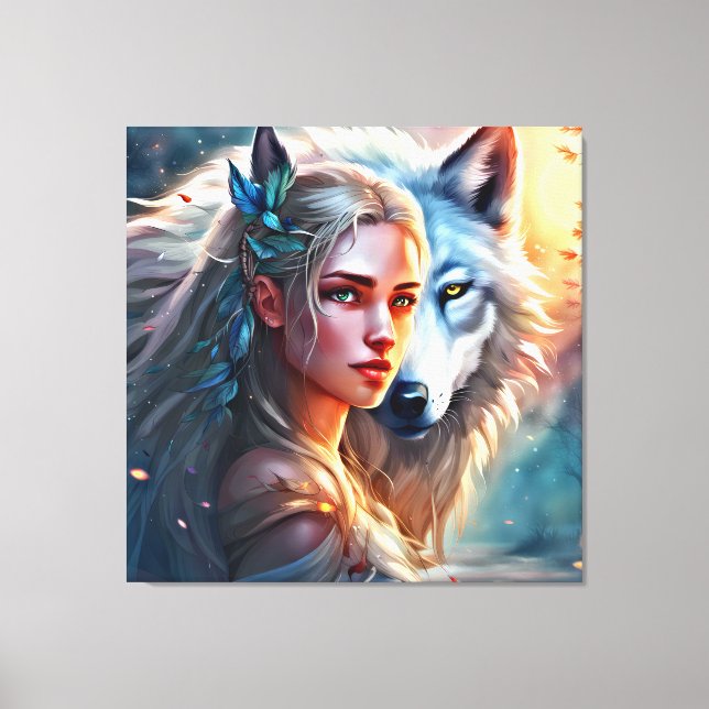 Fantasy - Premium Wrapped Canvas (glapp) (Framsida)