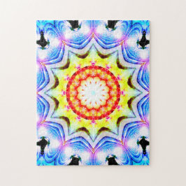 Fantasy Priest Mage Magial Vibrant Mandela Pussel