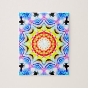 Fantasy Priest Mage Magial Vibrant Mandela Pussel