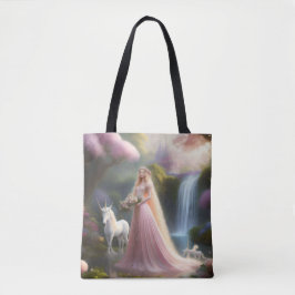 Fantasy Princess Tote Bag Tygkasse