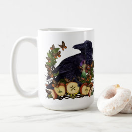 Fantasy Raven Fe Art Kaffemugg