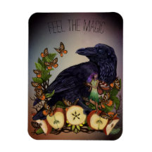 Fantasy Raven Fe Art Postcard