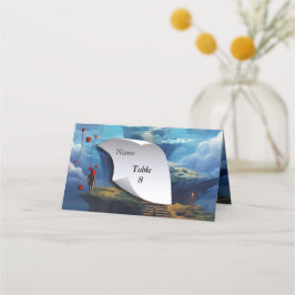 Fantasy Realms of Magic Scenery-design Placeringskort