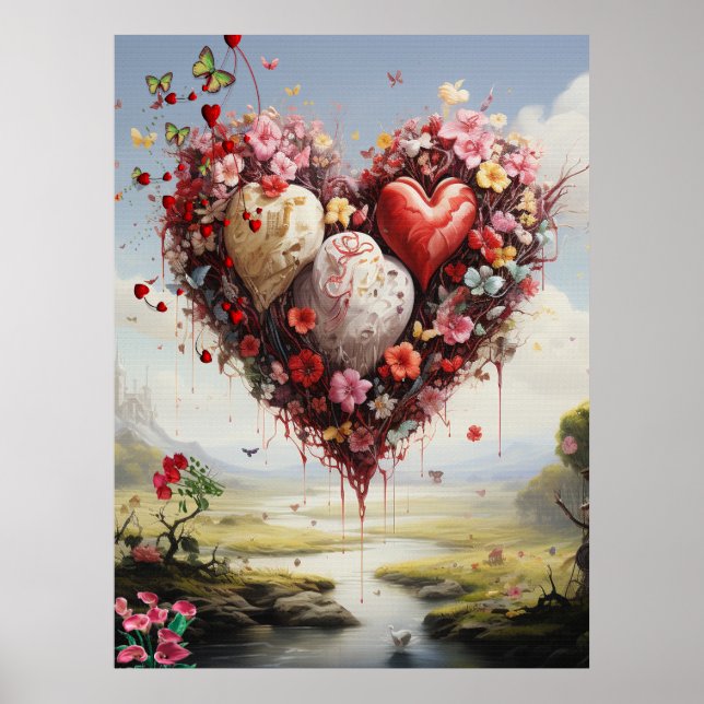 Fantasy Realms of Magic Scenery-design Poster (Framsidan)