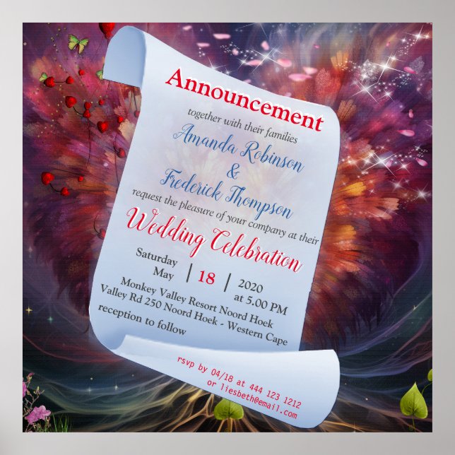 Fantasy Realms of Magic Scenery-design Poster (Framsidan)