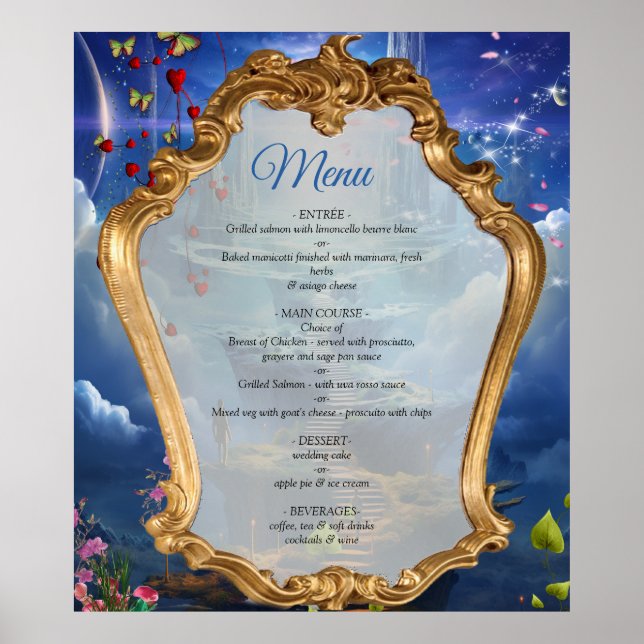 Fantasy Realms of Magic Scenery-design Poster (Framsidan)