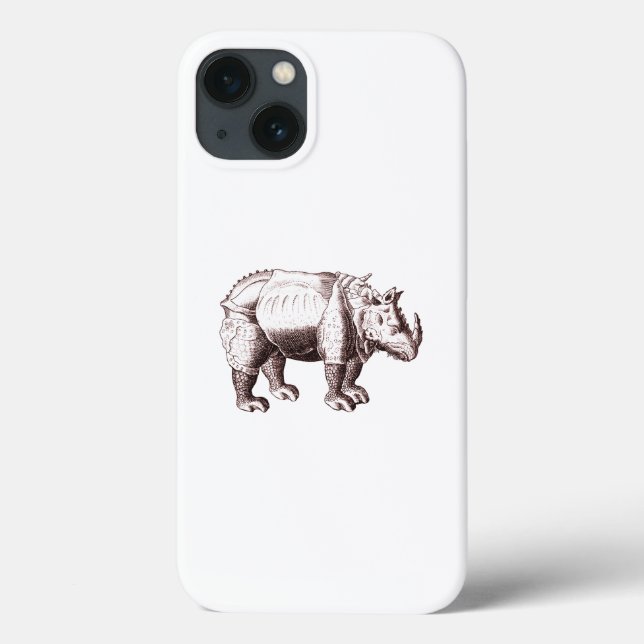 Fantasy Rhino After Albrecht Durer (Baksida)