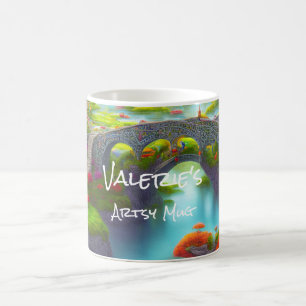 Fantasy River Gardens Kaffemugg