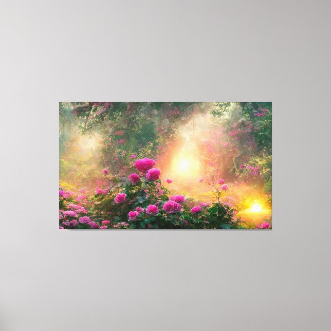 FANTASY Ro Garden - Wrapped Canvas (Framsida)