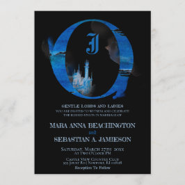 *~* Fantasy Sagolikt Slott Medeltida Bröllop Inbjudningar