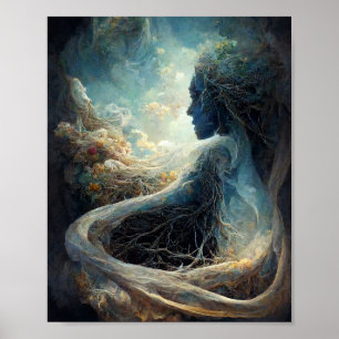 Fantasy Science fiction Art-vaggan Poster