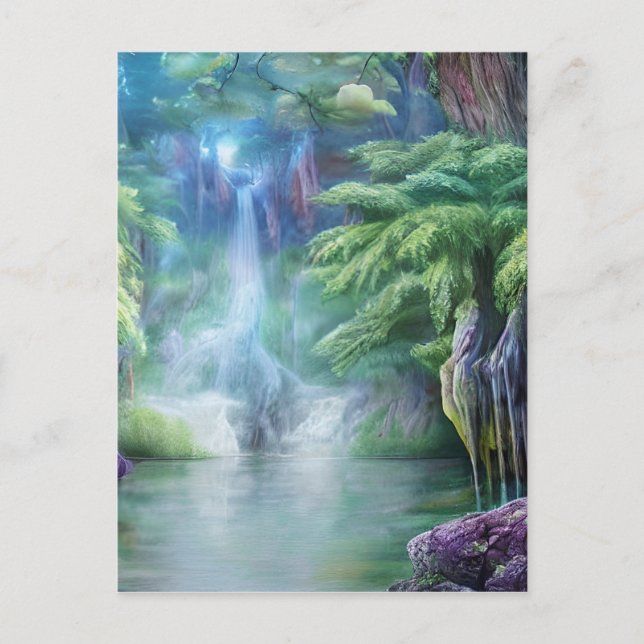 Fantasy Sjö Vykort (Framsida)