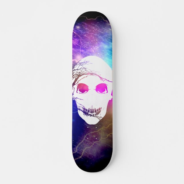 Fantasy Skalle #5 Mini Skateboard Bräda 18,5 Cm (Framsida)