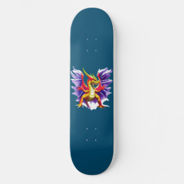 Fantasy Skateboard, färglös Dragon Mini Skateboard Bräda 18,5 Cm