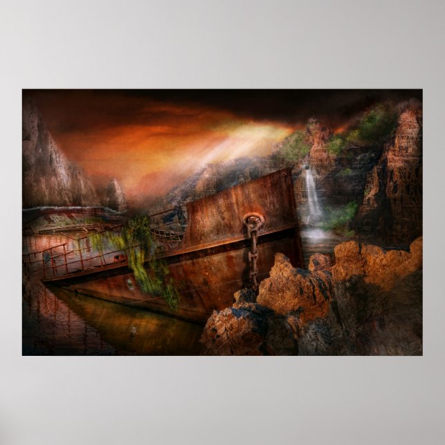 Fantasy - Skeppsbruten Poster (Framsidan)