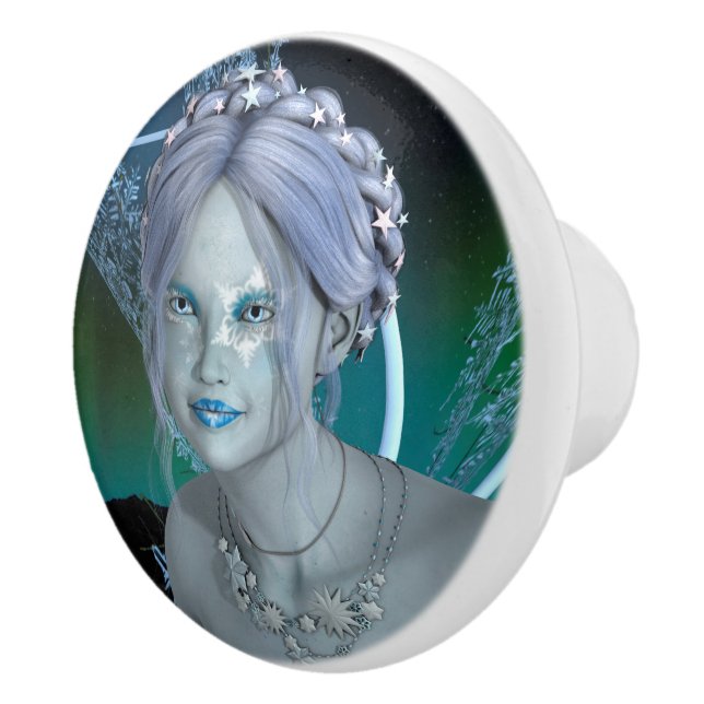 Fantasy Snö Få Knopp (Höger)