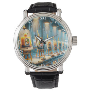 Fantasy Söt Fantasy Sushi Konst Armbandsur