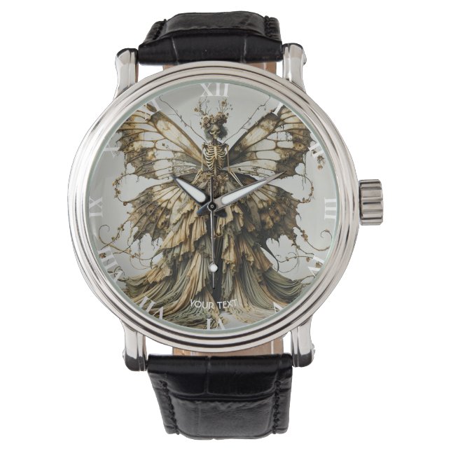 Fantasy Söt Goth Kvinnlig Figur Armbandsur (Framsida)