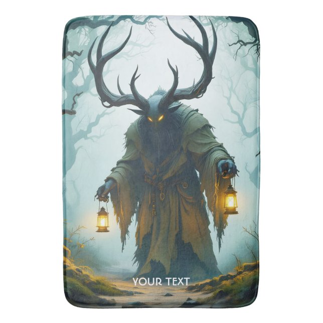 Fantasy Söt Kolossal Skuggig Behemoth Badrumsmatta (Framsidan (Vertikal))