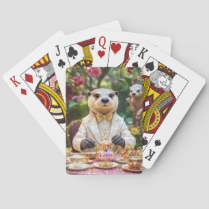 Fantasy Söt utter teparty Casinokort
