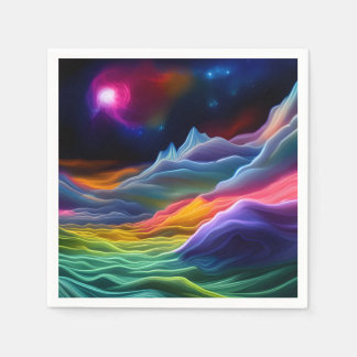 Fantasy Space Escape Pappersservett