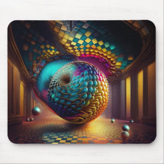 Fantasy Sphere i Checkerboard Hall Musmatta