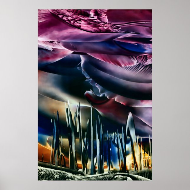 Fantasy Spires Poster (Framsidan)