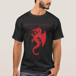 Fantasy Stroke Dragon Art Handelandise T Shirt