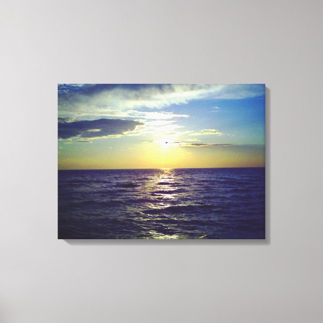 Fantasy Sunset 1 på Canvas (Framsida)