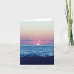 Fantasy Sunset 2 Note Card Kort
