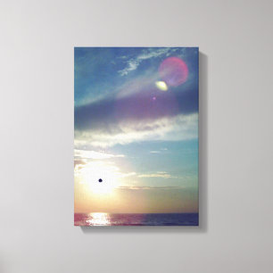 Fantasy Sunset 4 på Canvas