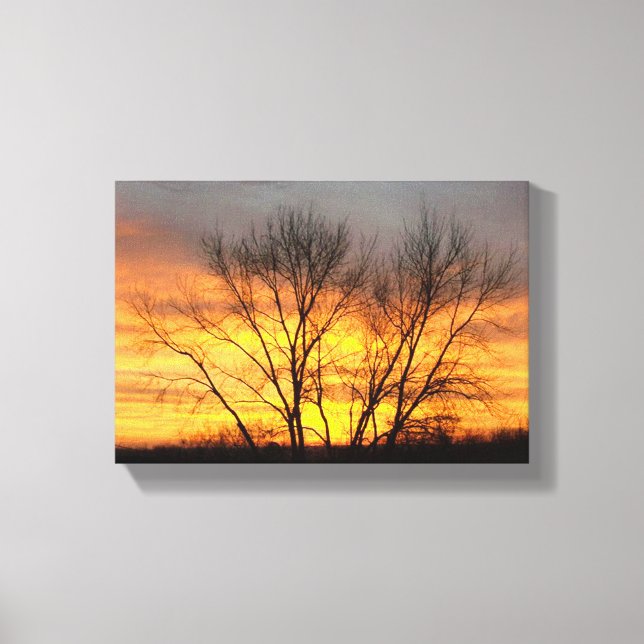 Fantasy Sunset 6 Canvas (Framsida)