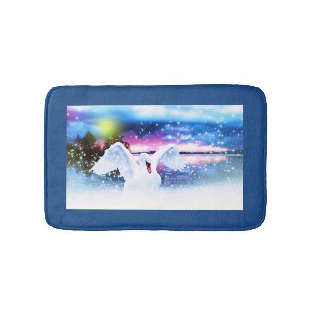 Fantasy Svan Badrumsmatta (Framsidan)