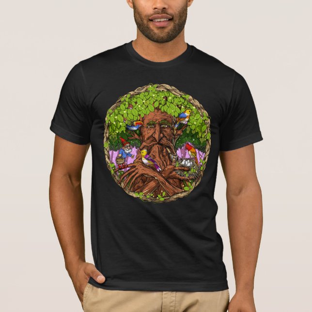 Fantasy Talar Träd T Shirt (Framsida)