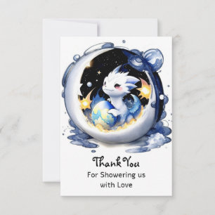 Fantasy-Thated Dragon Baby Shower Tack Kort