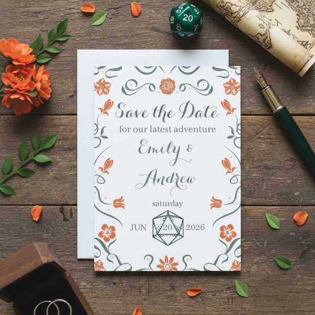 Fantasy Themed Save the date Spara Datumet (Skapare uppladdad)