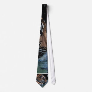 Fantasy Tiger & Måne Slips