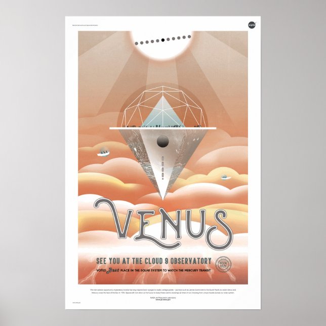 Fantasy Tour of Venus Poster (Framsidan)