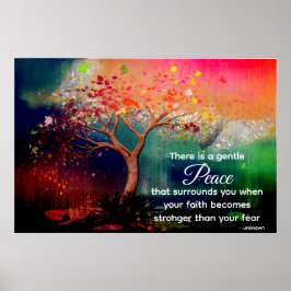 *~* Fantasy Träd AP81 Etheral Glitter Quote Poster