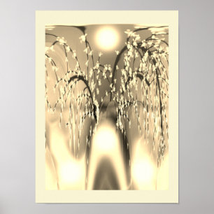 Fantasy träd poster