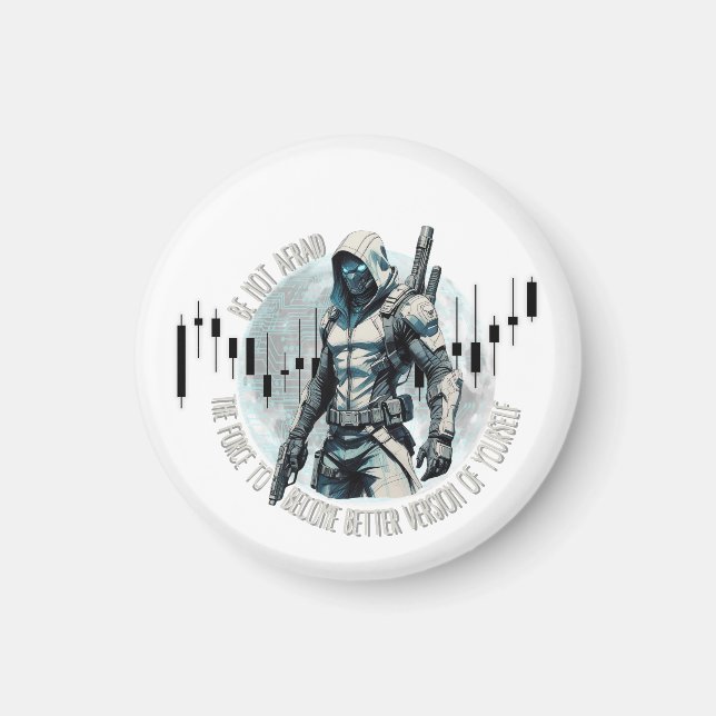 Fantasy trade design | Cyberpunk | Self growth Magnet (Framsidan)