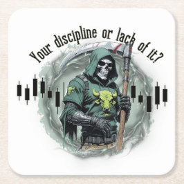  Fantasy trade design | Grim Reaper |  motivation Underlägg Papper Kvadrat